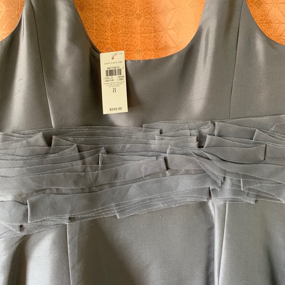 Ann Taylor Silk Bridesmaid Cocktail Dress. - Picture 2 of 3